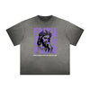 Vintage Frayed Jesus Pattern Tee