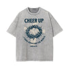Washed Jesus Graphic Cotton Tee