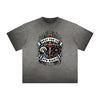 Vintage Frayed Jesus Pattern Tee