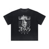 Thick Faded Jesus Graphic T Shirt