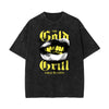 Washed Red Lips Graphic Cotton Tee