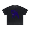 Thick Faded Cat Graphic T Shirt