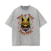 Washed Cat Graphic Cotton Tee