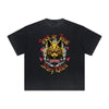 Thick Faded Cat Graphic T Shirt
