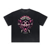 Thick Faded Cat Graphic T Shirt
