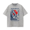 Washed Tiger Graphic Cotton Tee