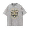 Washed Tiger Graphic Cotton Tee
