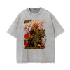 Washed Tiger Graphic Cotton Tee