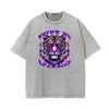 Washed Tiger Graphic Cotton Tee