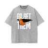 Washed Tiger Graphic Cotton Tee