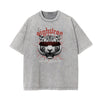 Washed Tiger Graphic Cotton Tee