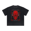 Vintage Frayed Skull & Money Pattern Tee