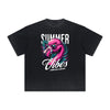 Thick Faded Holiday Graphic T Shirt