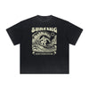 Thick Faded Holiday Graphic T Shirt