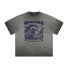 Vintage Frayed Holiday Pattern Tee