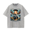 Washed Holiday Graphic Cotton Tee