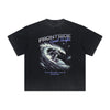 Thick Faded Holiday Graphic T Shirt