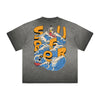 Vintage Frayed Holiday Pattern Tee