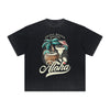Thick Faded Holiday Graphic T Shirt