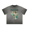 Vintage Frayed Holiday Pattern Tee