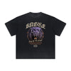 Thick Faded Gothic Graphic T Shirt