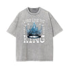 Washed Cotton King Graphic Tee