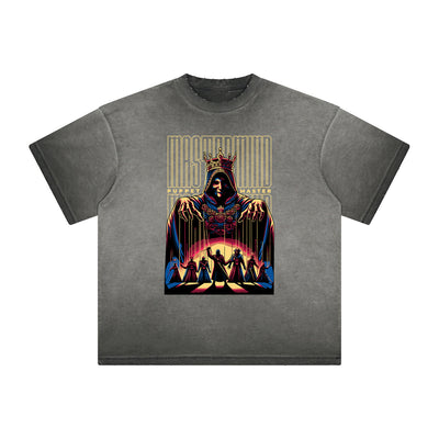 Heavyweight Washed King Graphic Tee