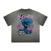 Heavyweight Washed Graffiti Graphic Tee