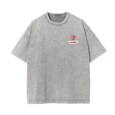 Stone-Washed Clown Graffiti Tee