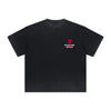 Heavyweight Stone-Washed Clown Graffiti Tee