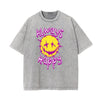Stone-Washed Street Art Graffiti Graphic Tee