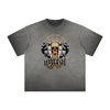 Thick Faded Abstract Graphic T-Shirt