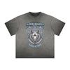 Thick Faded Abstract Graphic T-Shirt