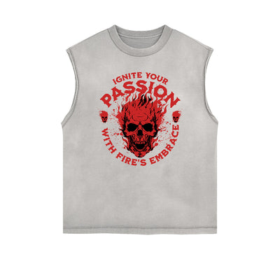 Frayed Edge Guardian Graphic Tank Top