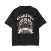 Stone Wash Guardian Graphic T Shirt