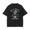 Stone Wash Guardian Graphic T Shirt