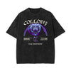 Stone Wash Guardian Graphic T Shirt