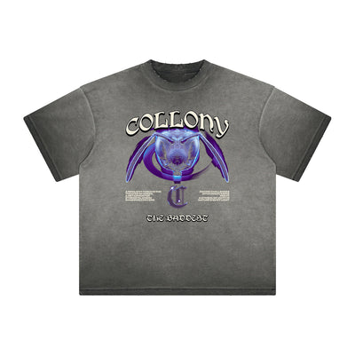 Thick Faded Guardian Graphic T Shirt