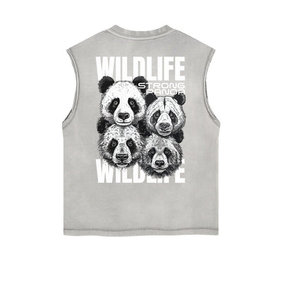 Frayed Edge Guardian Graphic Tank Top