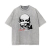 Washed Mask Graphic Cotton Tee