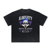 Thick Faded Mask Graphic T Shirt