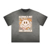 Vintage Frayed Mask Pattern Tee