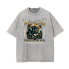 Washed Wolf Graphic Cotton Tee