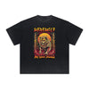 Vintage Frayed Wolf Pattern Tee