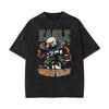 Washed Athletic Graphic Cotton Tee