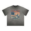 Vintage-Style Sports Graphic Tee