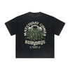 Heavy Fade Basketball Print T-Shirt