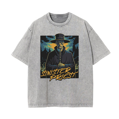 Washed Cotton Dark Aesthetic Tee