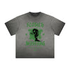 Faded Thick Dark Aesthetic Tee
