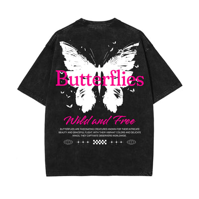 Stone-Washed Dark Aesthetic T-Shirt